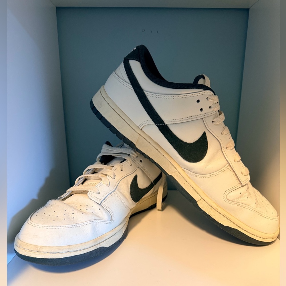 Nike Dunk Low - Sail/Coconut milk/white/deep jungle